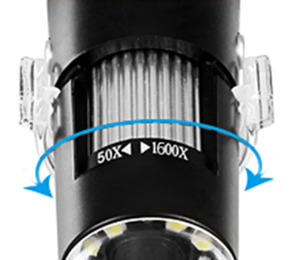 Цифровой USB-микроскоп Digital microscope electronic magnifier (4-х кратный ZOOM, с регулировкой 50-1600)